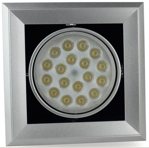 downlights 18w 60 ° 60hz vertiefte führte, decke downlights