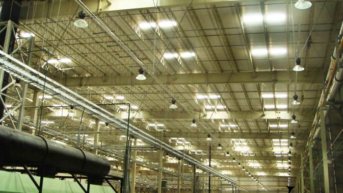 AC 250V 240W Led High Bay Lights High Efficiency , IP65 Surface Mount Led Lights