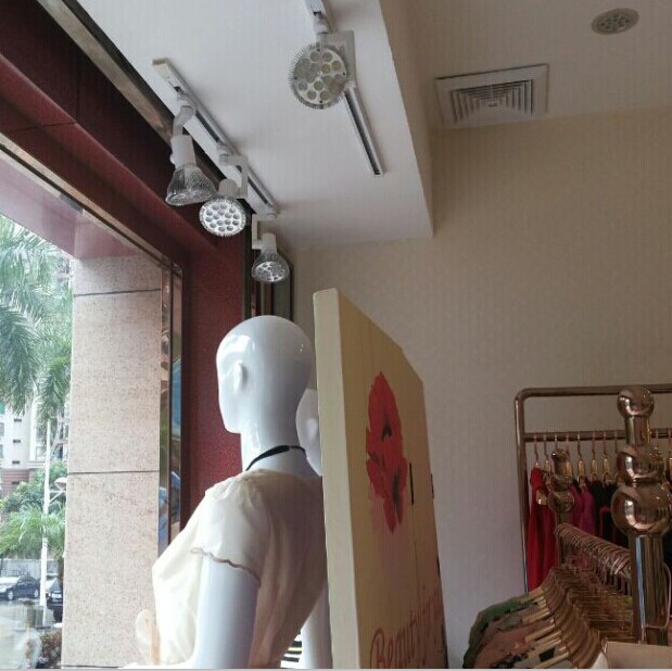 Energy Saving 15 W Led Spot Lighting P38 Ra80 , Boutique Showcase LED Spotlight