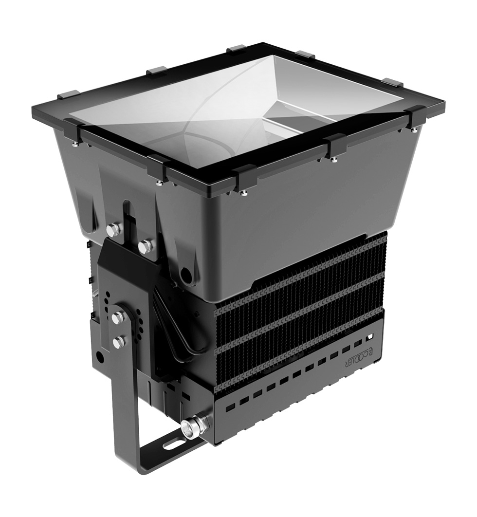 1000W Sports Outdoor Led Flood Lights High Bay Lights Sea Ports Replace 3000W